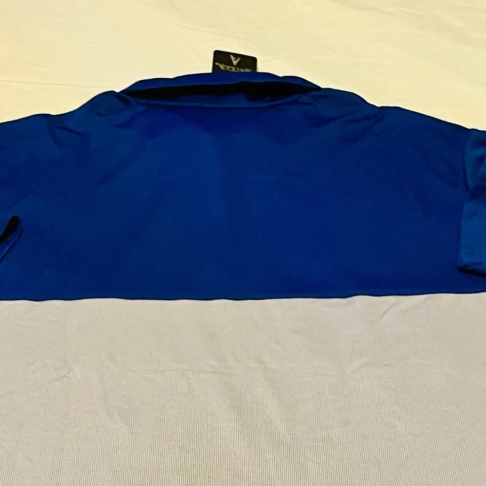 ⛳️🏌️♂️4/$20 Antigua Men's Vibrant Blue Golf Polo - Picture 4 of 4